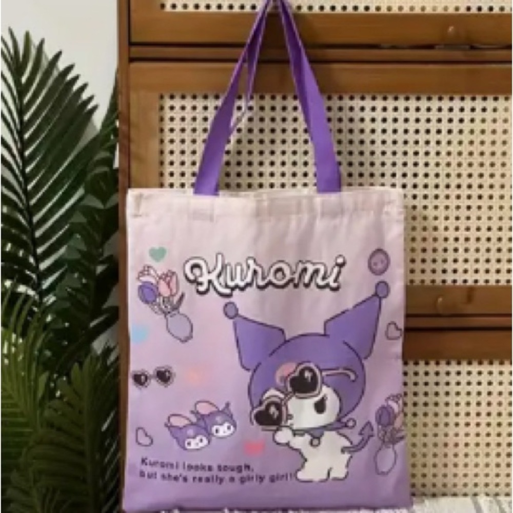 Sanrio Purple Kuromi Tote Bag NIP